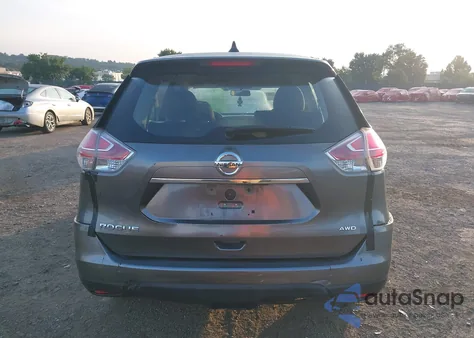 2015 Nissan Rogue S/Sl/Sv из США, поврежденный, VIN KNMAT2MV9FP550620